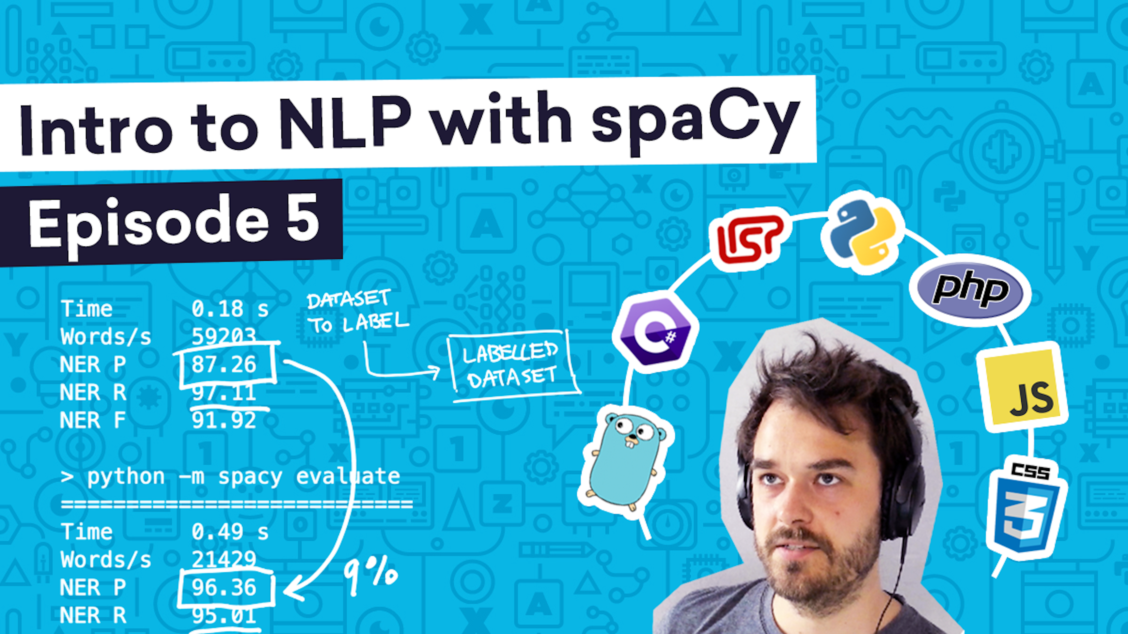 Intro to NLP with spaCy (5): Detecting programming languages