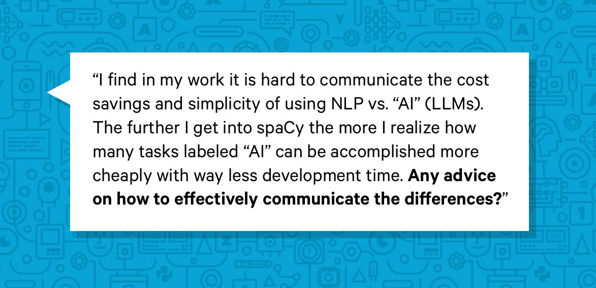 How to advocate for modular NLP in the age of Generative AI