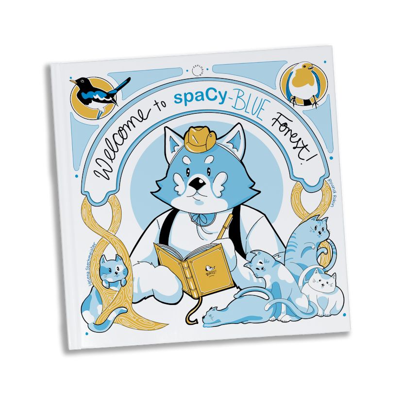 spaCy Blue Forest Book